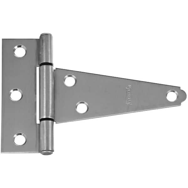 Stanley-National Hardware 4 in. Extra Heavy T-Hinge with Fasteners