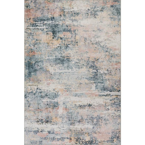 Blaire Machine Washable Multi 2 ft. x 3 ft. Indoor Area Rug