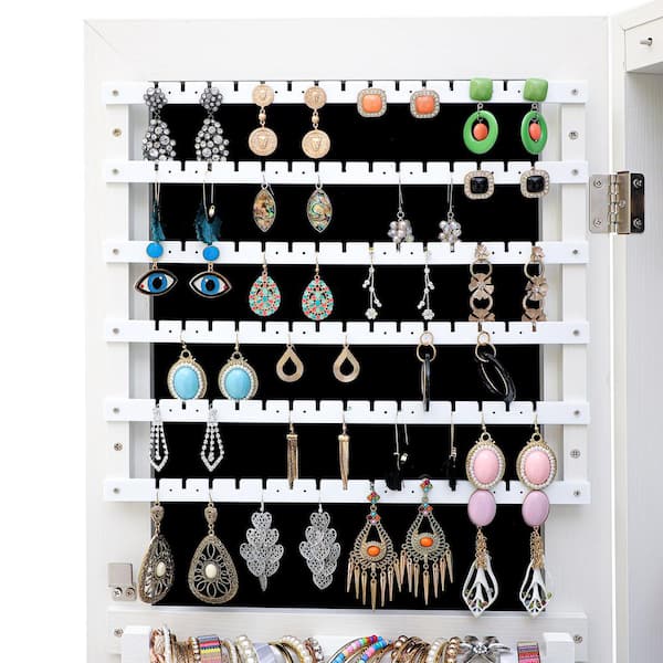 Magik 1 Pcs Red Velvet Jewelry Ring Display Organizer Tray Holder Earring Storage Case, Girl's, Size: 22.5