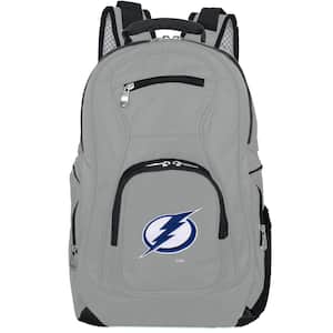 NHL Tampa Bay Lightning 19 in. Gray Laptop Backpack