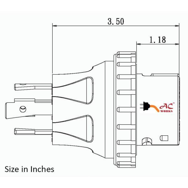 Details about   Flexible Temporary Power Adapter NEMA L14-30P to CS6364 by AC WORKS® 