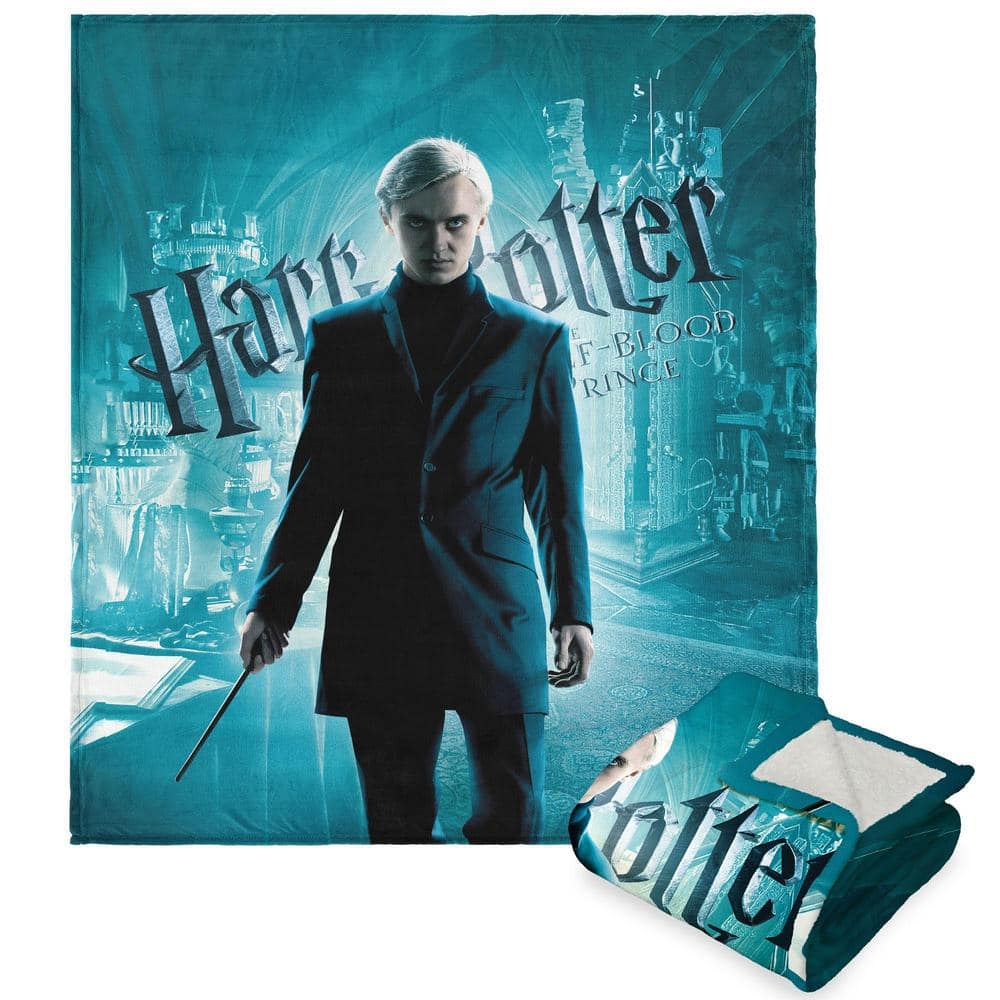 THE NORTHWEST GROUP Warner Bros Harry Potter Draco Half Blood Prince Multicolor Silk Touch Sherpa Polyester Throw Blanket