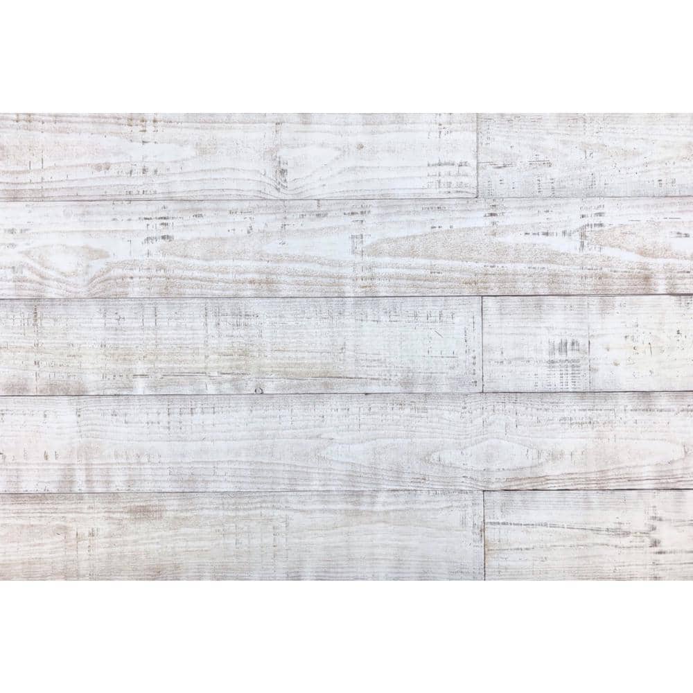 Pearl Textured Barn Wood Wall Planks, 4 ft. Premium 6-Pack