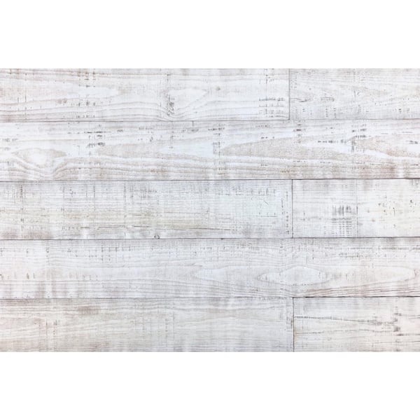 Easy Planking Thermo-Treated 1/4 in. x 5 in. x 4 ft. Pearl Warp Resistant Barn Wood Wall Planks (10 sq. ft. per 6-Pack)