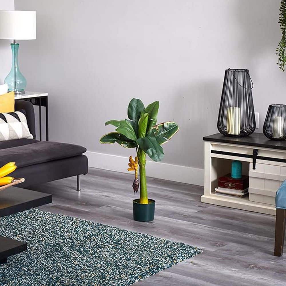 3 ft. Artificial Banana Tree in Pot for Indoor/Outdoor price history on PriceWatchPro