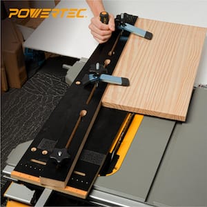 Taper/Straight Line Jig for Table Saws with 3/4 in. Wide by 3/8 in. Deep Miter Slot