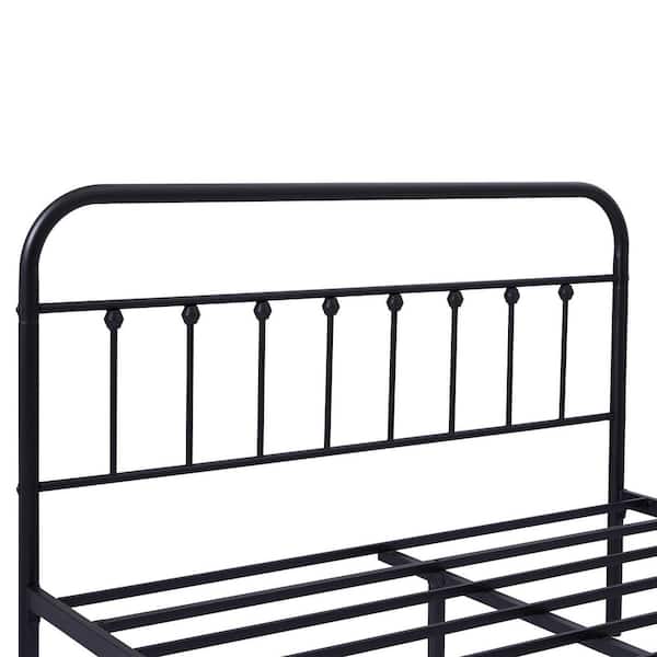 VECELO Queen Bed Frame with Headboard, Heavy Duty Platform