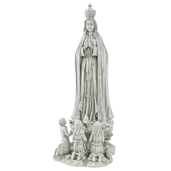 Design Toscano 32 in. H Our Lady of Fatima Grand Scale Statue
