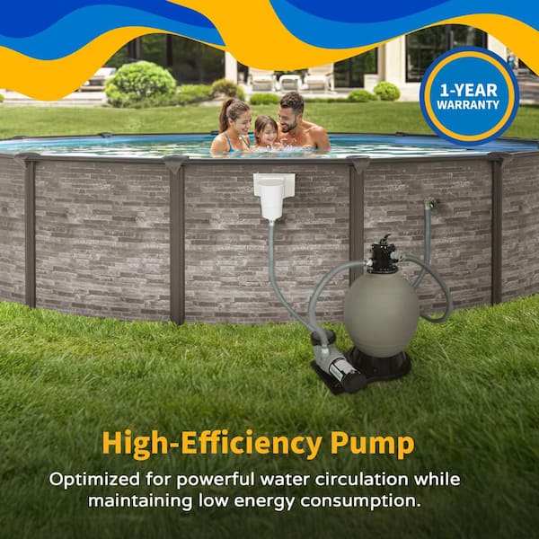 ALMONDWalks on Water 9’4″ Intex 6-Way Multiport Valve Set for SX3000 Swimming Pool