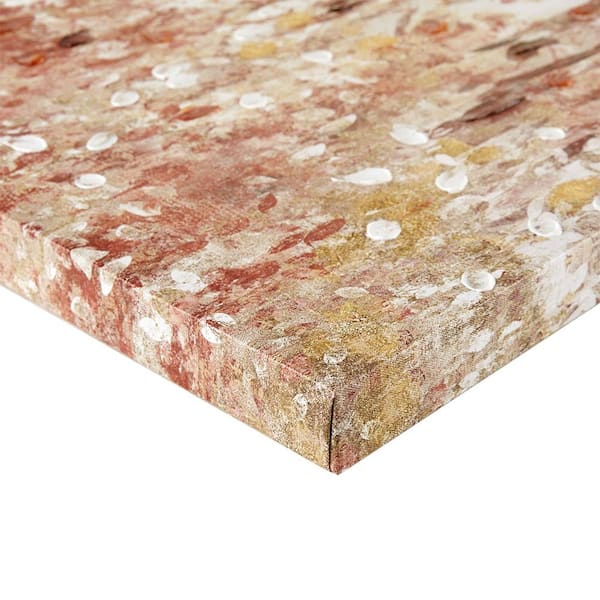 Contemporary 3-Piece Unframed Art Print Triptych Textured Canvas