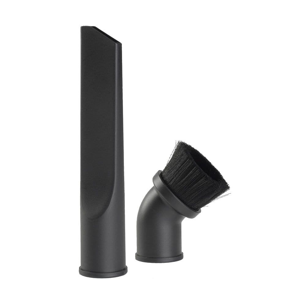 RIDGID 1-7/8 in. VT1712 Dusting Brush, Crevice Tool Shop Vacuum Attachments Kit for  Wet Dry Vacs Hoses and Wands (VT1712)