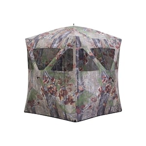 Barronett Blinds Road Runner Bloodtrail Woodland 2-Person Hunting Blind ...