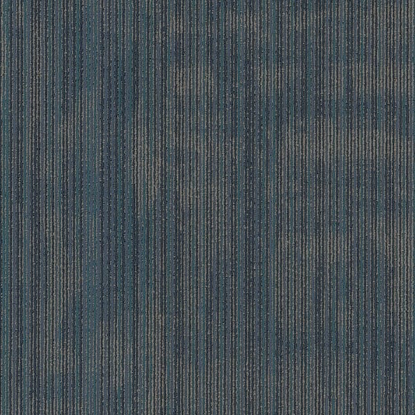 Seve-Graphic-Blue Commercial/Residential 24 in. x 24 in. Glue-Down Carpet Tile Square (80 sq. ft.)