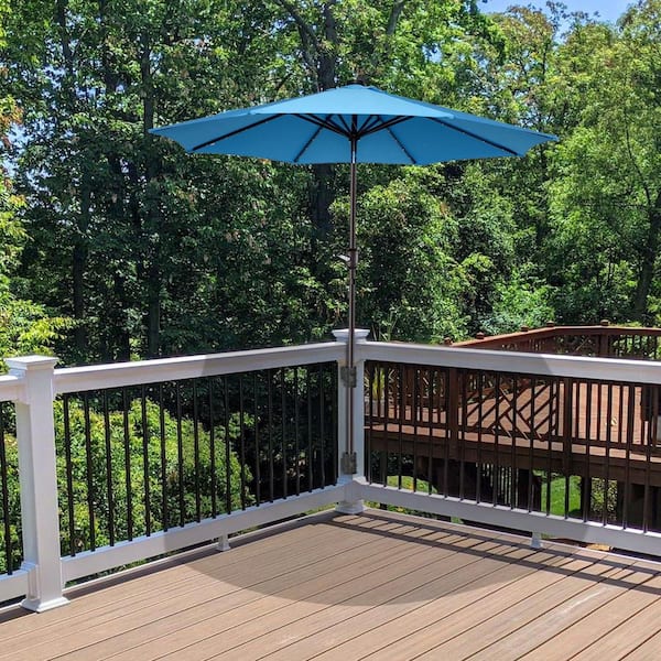black and white striped patio umbrellas Hampton Bay 9 ft. Aluminum Market Crank and Auto-Tilt Patio Umbrella in  Cabana Black and White Stripe with Trim UCM190001-BLK