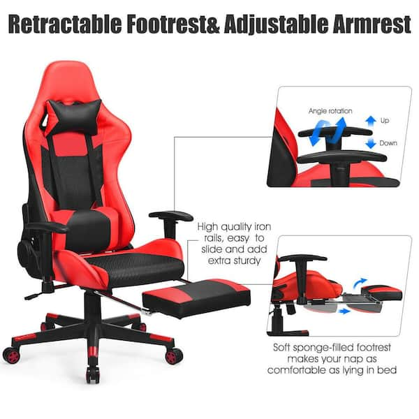 Armrest Ergonomic Office Chair Design Gaming Net Vanity Swivel