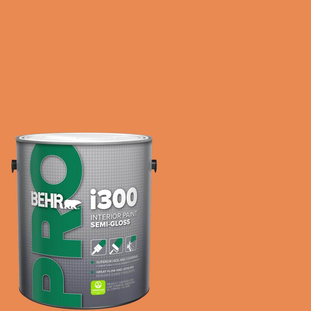 1 gal. #P210-6 Mandarin Semi-Gloss Interior Paint price history on PriceWatchPro