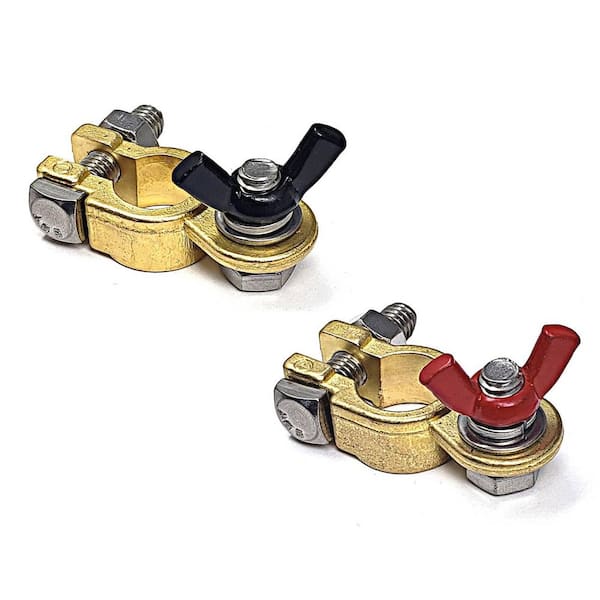 Windynation Brass Marine Grade Battery Terminal Top Post For Rv Trucks Boats Cars Campers Golf Cart 1 Pair Btl Lgcn Pn 01 Hd The Home Depot Windynation Brass Marine Grade Battery Terminal Top Post For Rv Trucks Boats Cars Campers Golf Cart 1 Pair Btl Lgcn Pn 01 Hd The Home Depot