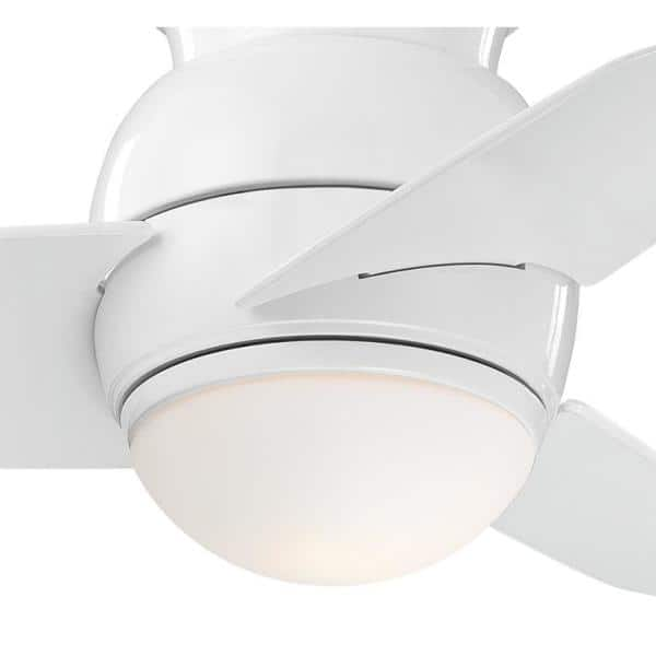 MINKA-AIRE Spacesaver 26 in. Integrated LED Indoor White Ceiling