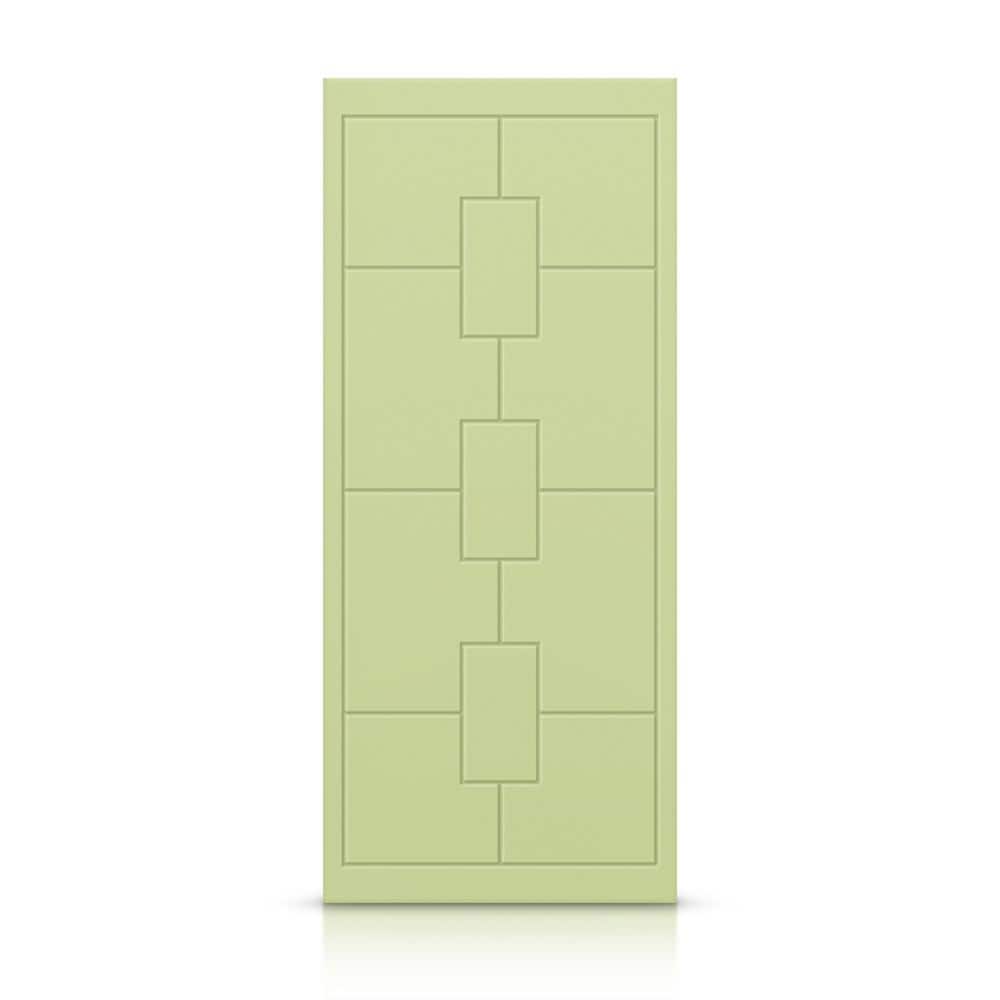 30 in. x 80 in. Hollow Core Sage Green Painted Composite MDF Interior Door Slab price history on PriceWatchPro