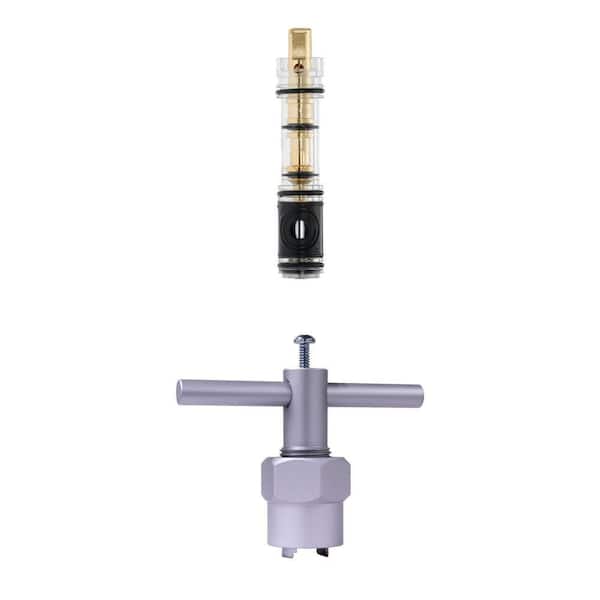 4 3-16 in. Pin Broach 1225 Cartridge and Puller for Moen 1200, 1222, 1225 Series Combo