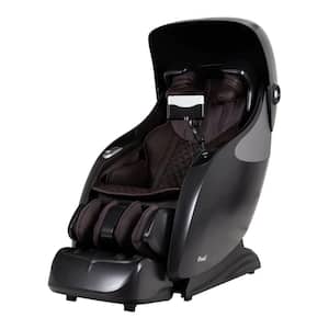 X-Rest Series Brown Faux Leather Reclining 4D Massage Chair Tension Detection, Smart Voice Control, Realistic Hand Nodes