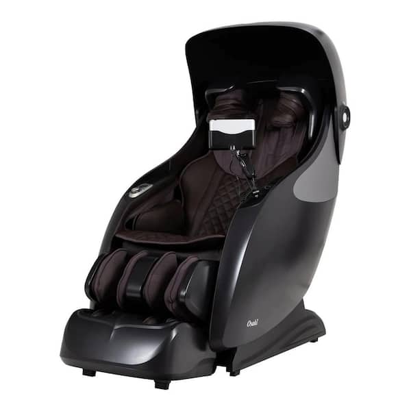 TITAN X-Rest Series Brown Faux Leather Reclining 4D Massage Chair Tension Detection, Smart Voice Control, Realistic Hand Nodes