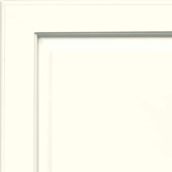 Fox Hill 7 5/16 in. W x 3/4 in. D x 7 5/16 in. H Quarter Cabinet Door Sample in Frost