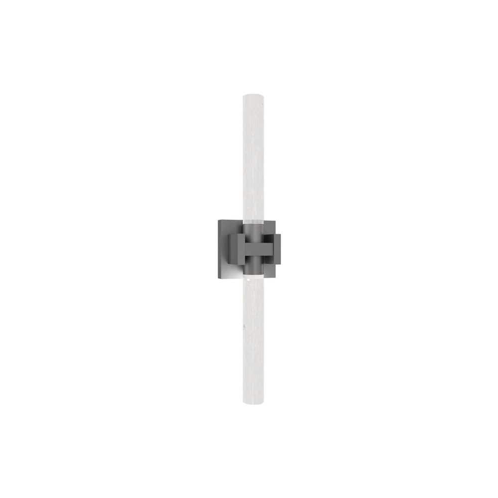 Ripple 24 in. 1-Light Brushed Nickel Integrated LED Vanity Light/ Wall Sconce Selectable 4CCT 2700K-3000K-3500K-4000K price history on PriceWatchPro