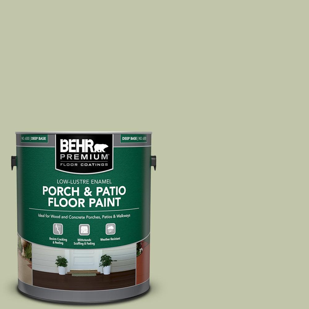 BEHR PREMIUM 1 gal. PPU1008 Minted Lemon LowLustre Enamel Interior