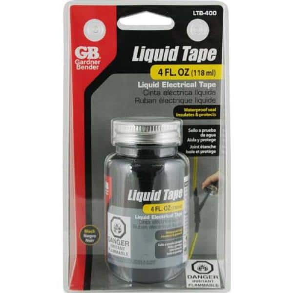 Performix DB526436 Lt14023 4 Oz Electrical Liquid Tape Can, Black