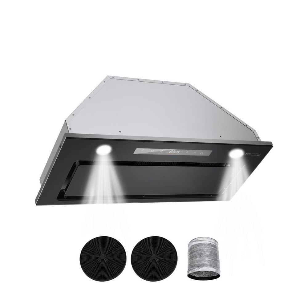 SKYSHALO Range Hood Insert, 30 in. Built-in Kitchen Vent