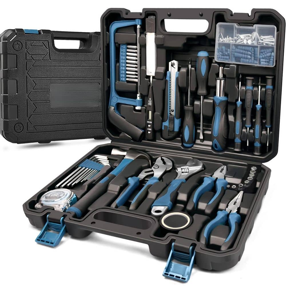 148-Piece Home Tool Kit, Household Basic Portable Hand Repair Tool Set with Case, Ratcheting Screwdriver, Hex Key price history on PriceWatchPro