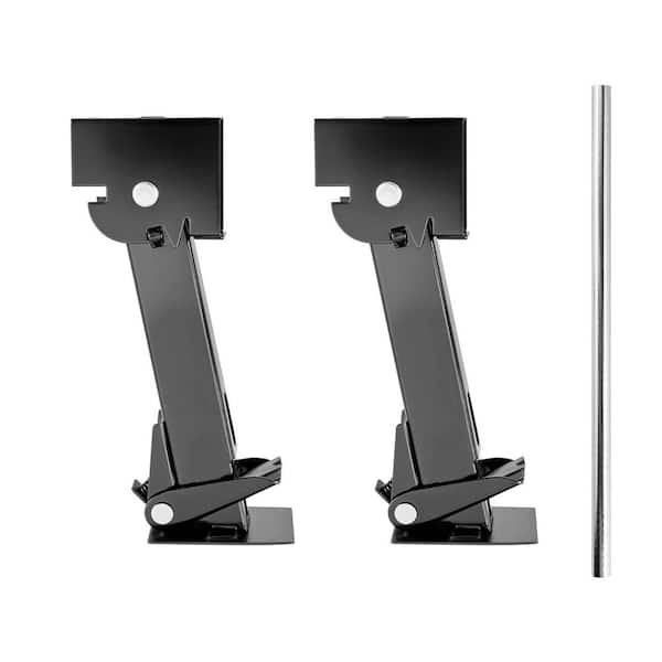 Telescoping Stabilizer Jack, Trailer Stabilizer Jack, Supports 1,000 lbs. Capacity Each, 11.7 in. to 18.2 in., 2 -Pieces