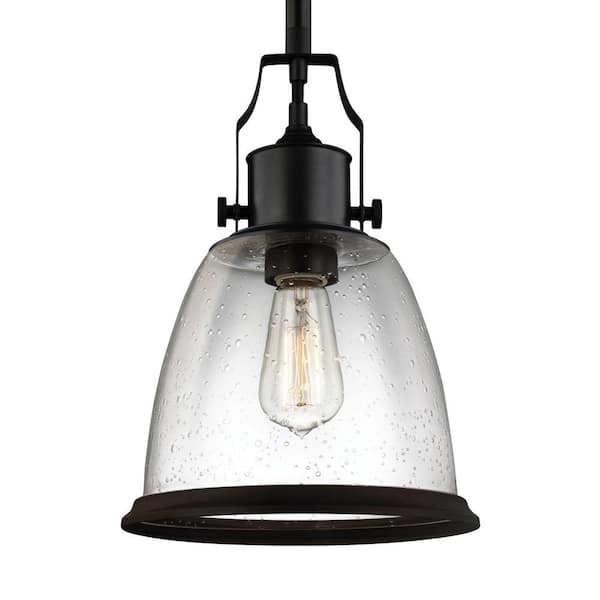 Generation Lighting Hobson 1-Light Oil Rubbed Bronze Pendant