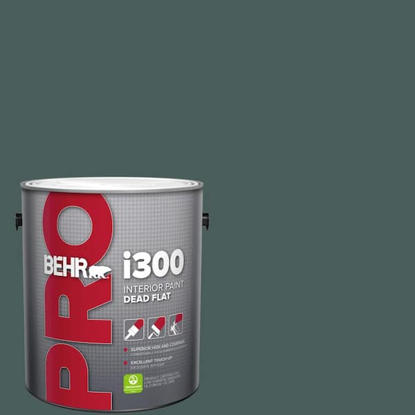 BEHR PRO 1 gal. #N430-7 Silken Pine Dead Flat Interior Paint