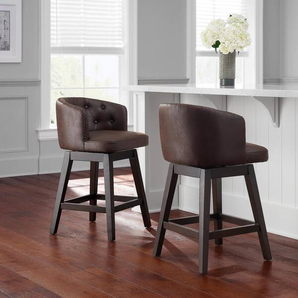 leather seated bar stools