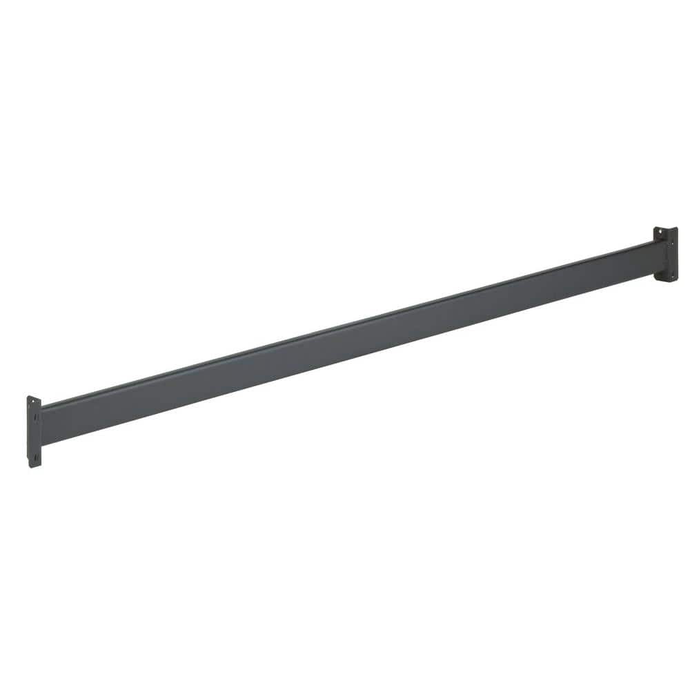 Edsal Steel Beam for Welded Rack Shelf in Gray (2.75 in H x 72 in. W x 1.625 in. D), Black -  ER72