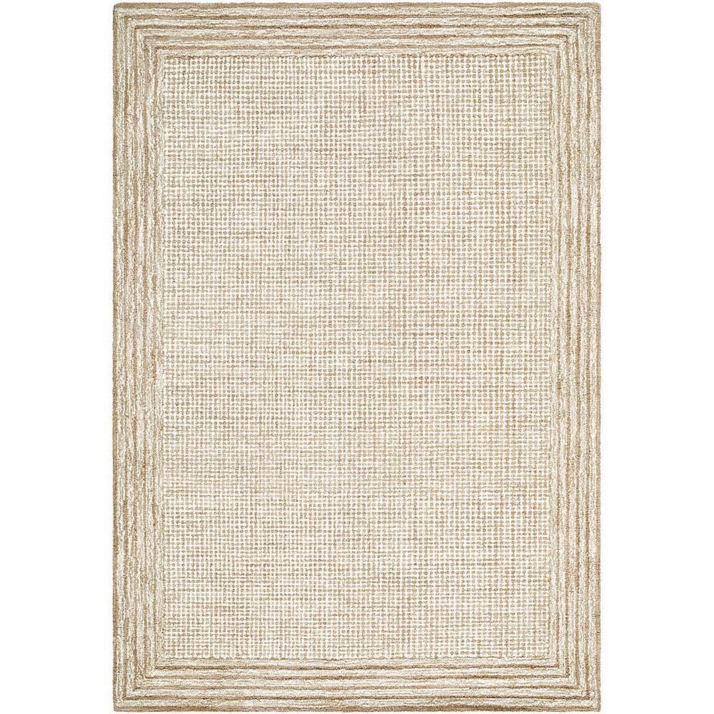 Livabliss Benchcraft Medium Brown Cottage Border 9 ft. x 12 ft. Area ...