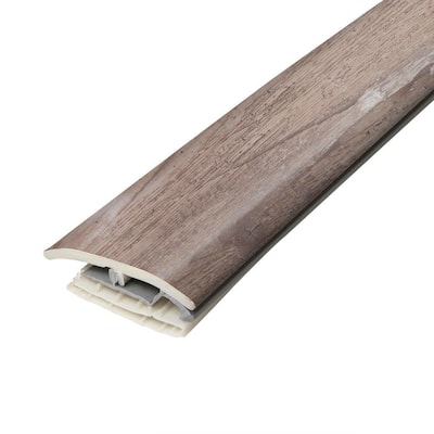 Winding Brook 0.31 in. T x 2 in. W x 78.7 in. L Vinyl 4 in 1 Molding