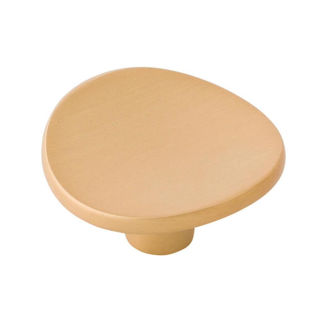 Vale Collection Knob 1-3/4 in. Diameter Brushed Golden Brass Round Cabinet Knob price history on PriceWatchPro