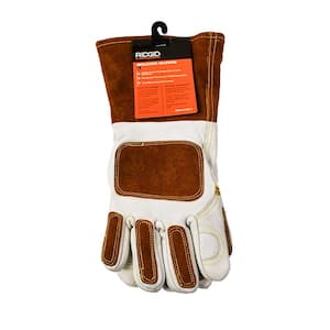 Premium Leather Welding Gloves-Size Large