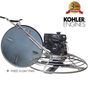 46 in. Concrete Power Trowel Float Pan with Kohler Engine Screed Edge Cement Finishing Tool