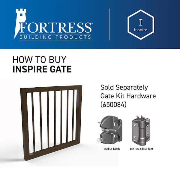Fortress Building Products 16-ft x 34-in White Aluminum Deck Rail Kit