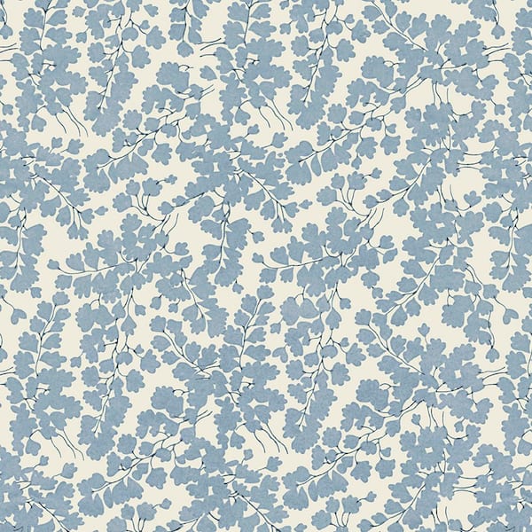 Cariad Spray Newport Blue Wallpaper
