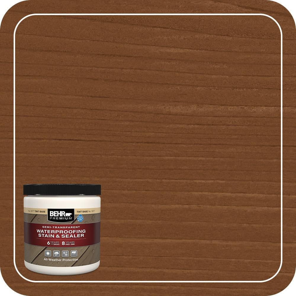 BEHR PREMIUM 8 oz. #ST-115 Antique Brass Semi-Transparent