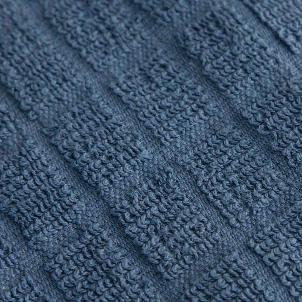 Federal and Graphite Cotton Terry Kitchen Towel and Dish Cloth Set, 12 Pack