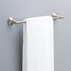 Chamberlain 18 in. Wall Mount Towel Bar Bath Hardware Accessory in Brushed Nickel