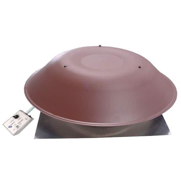 LOMANCO LomanCool 2000 800 CFM Brown Power Attic Vent