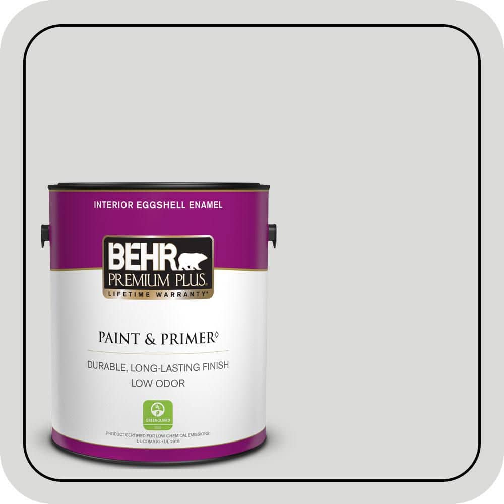 1 gal. #790E-1 Subtle Touch Eggshell Enamel Low Odor Interior Paint & Primer price history on PriceWatchPro