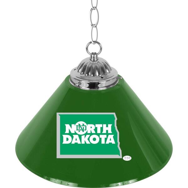 Trademark Global University of North Dakota 14 in. Single Shade Bar Lamp